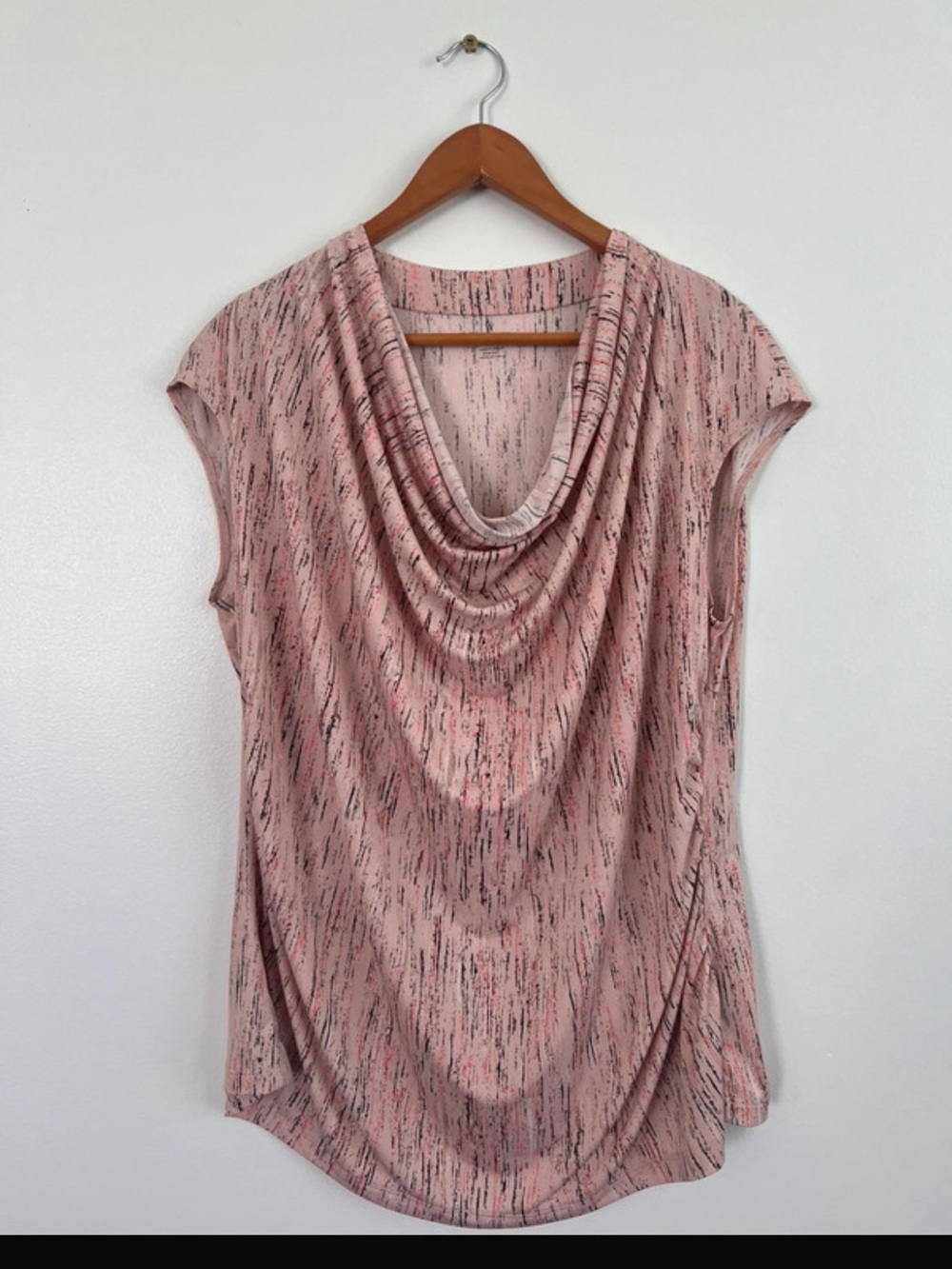 Worthington Sleeveless Cowl Neck Blouse